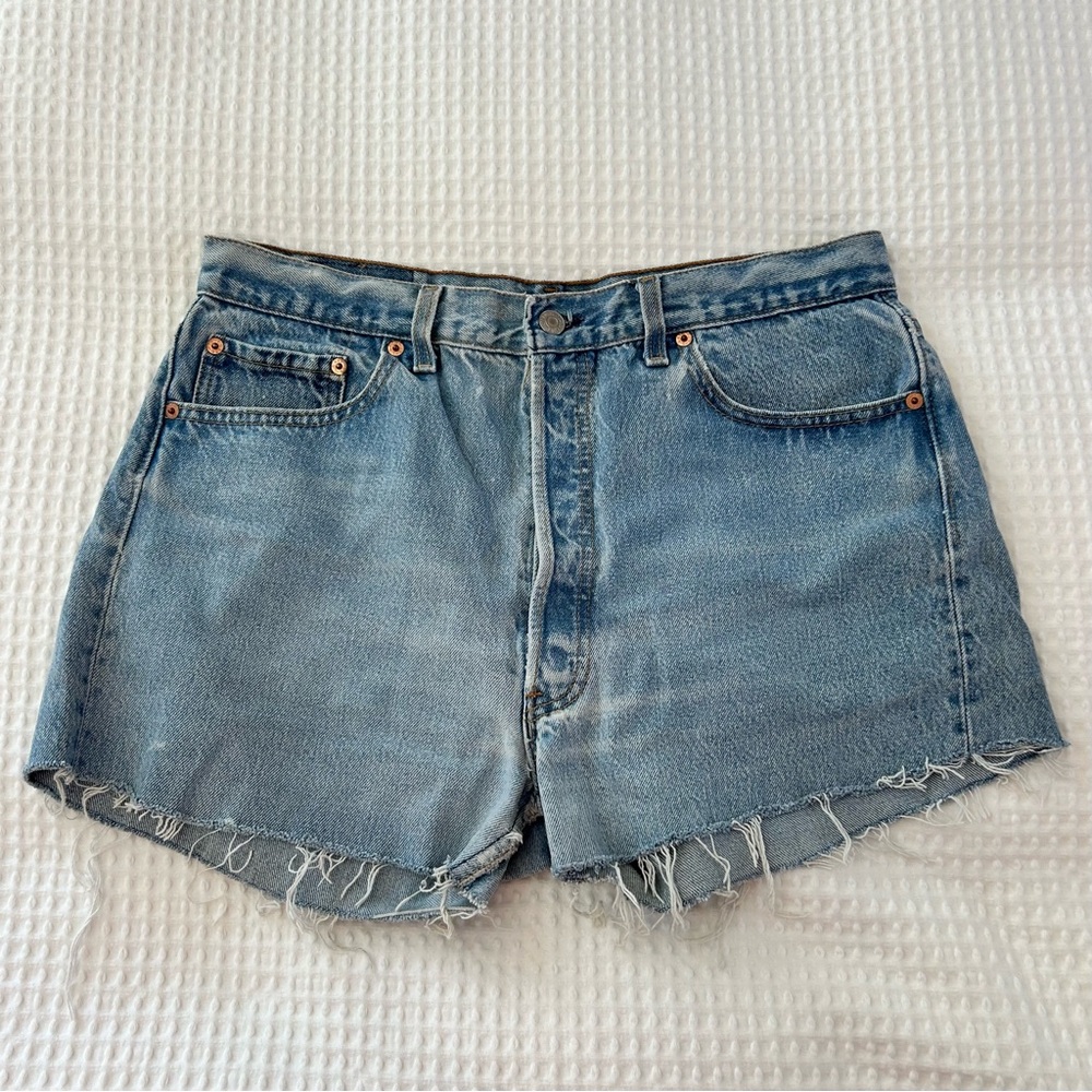 Levi's High-Rise Denim Shorts